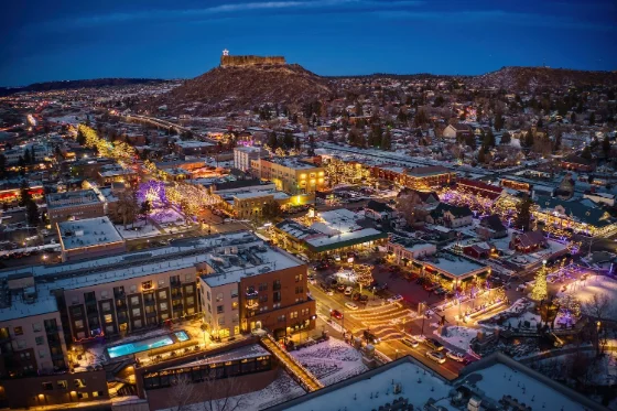 A Colorado small-town main street