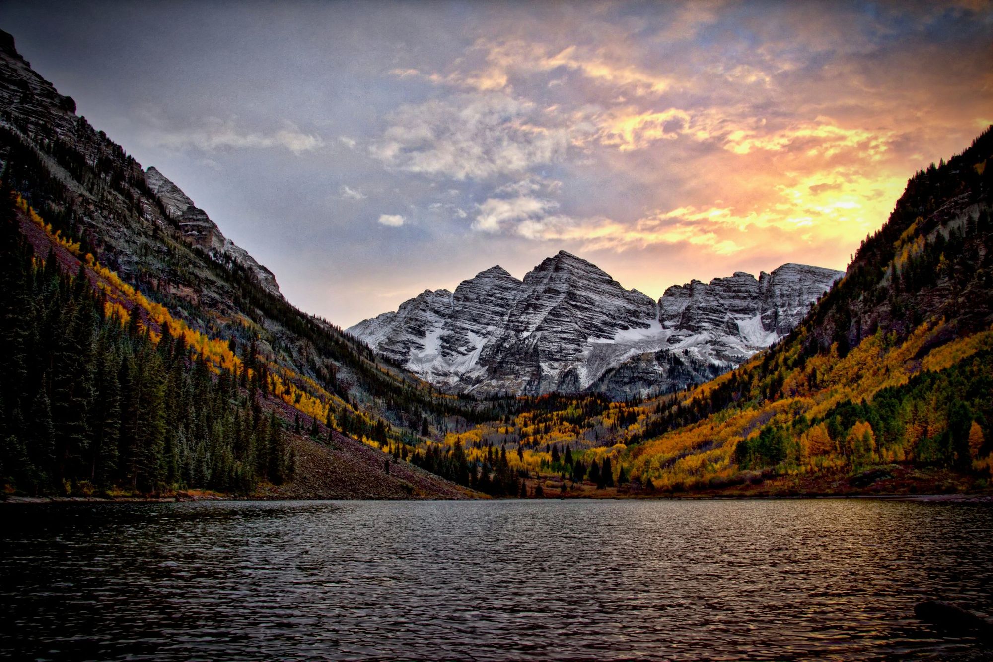The Colorado foothills